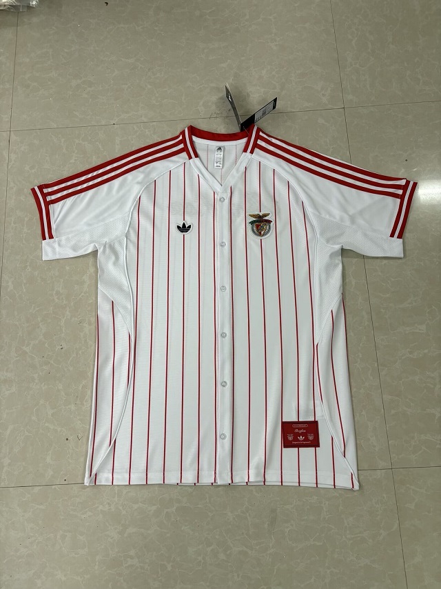 AAA Quality Benfica 25/26 Retro Baseball Version Jersey